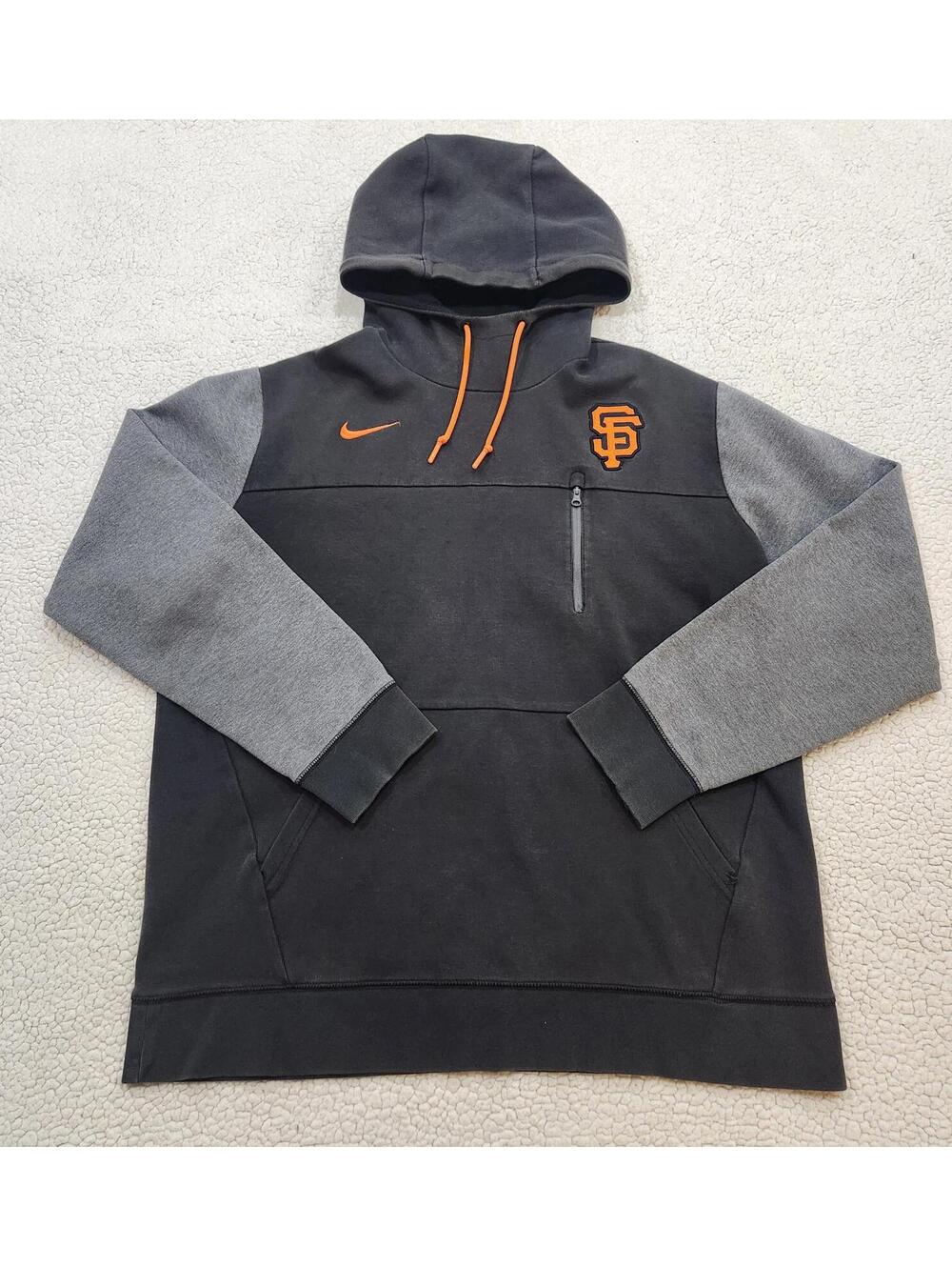 Vntg Nike San Francisco Giants Authentic Collection Performance Pullover Hoodie